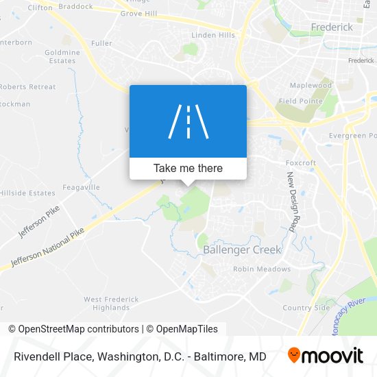 Rivendell Place map