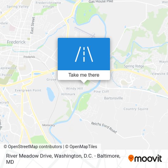 River Meadow Drive map