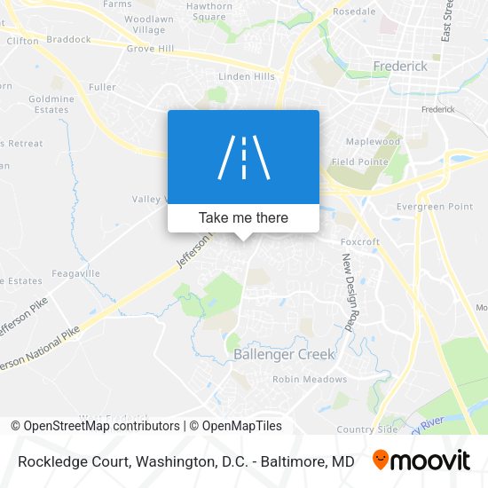 Mapa de Rockledge Court