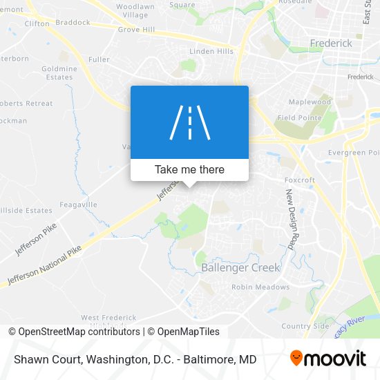 Shawn Court map