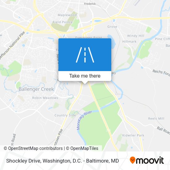 Shockley Drive map
