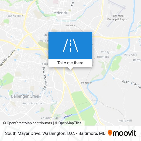 Mapa de South Mayer Drive