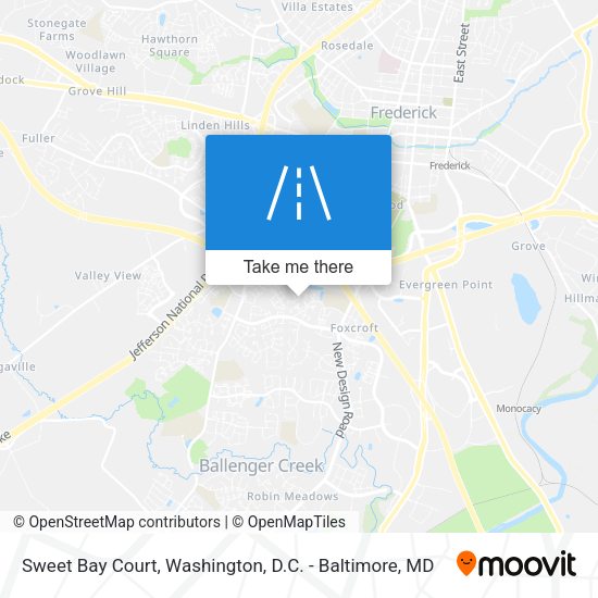 Mapa de Sweet Bay Court