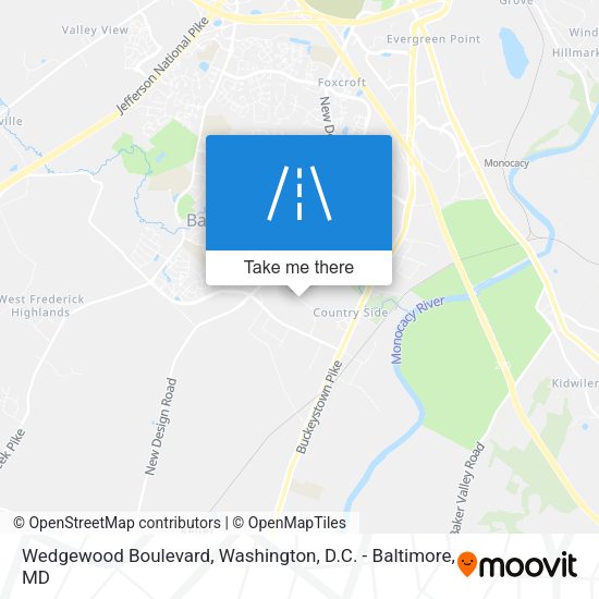 Wedgewood Boulevard map