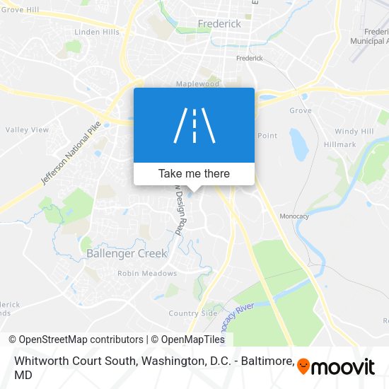 Whitworth Court South map