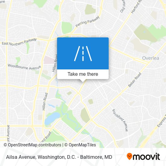 Ailsa Avenue map