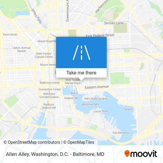 Allen Alley map