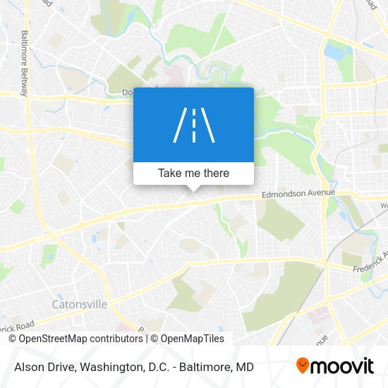 Alson Drive map
