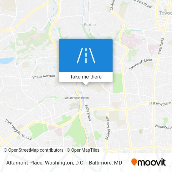 Altamont Place map