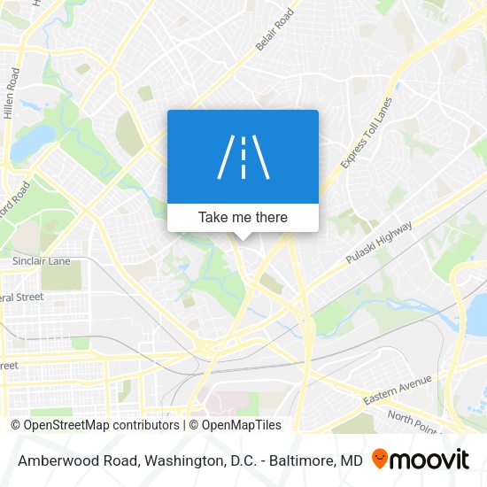 Mapa de Amberwood Road