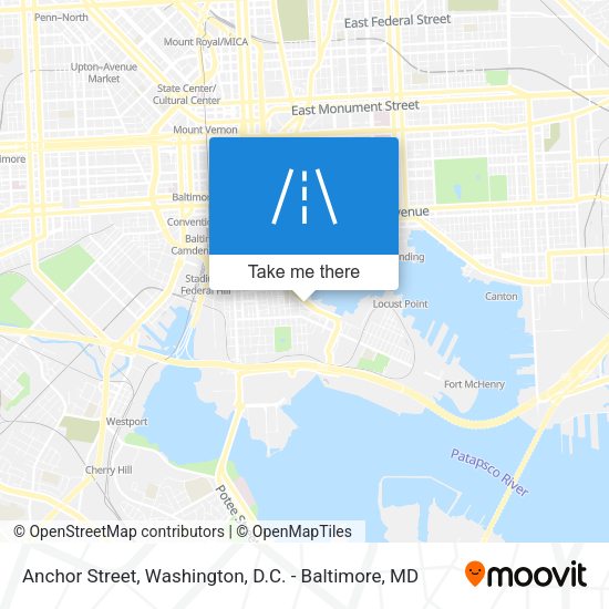 Mapa de Anchor Street