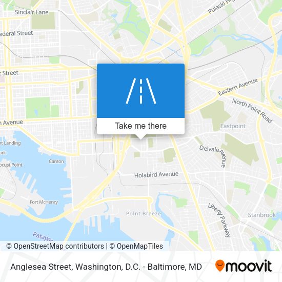 Mapa de Anglesea Street