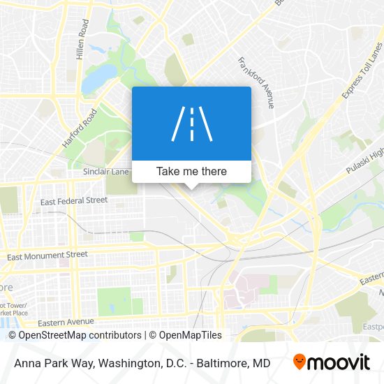 Anna Park Way map