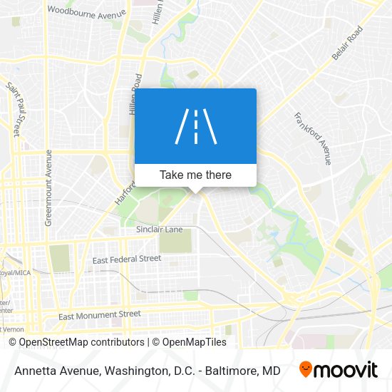 Mapa de Annetta Avenue