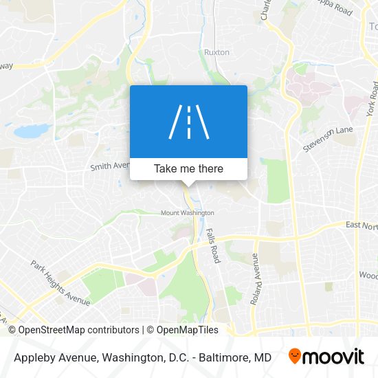 Appleby Avenue map