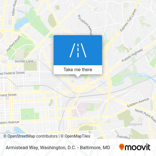 Armistead Way map