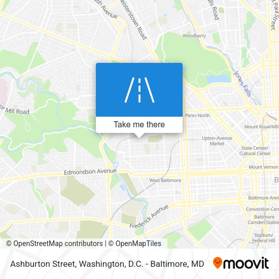 Mapa de Ashburton Street