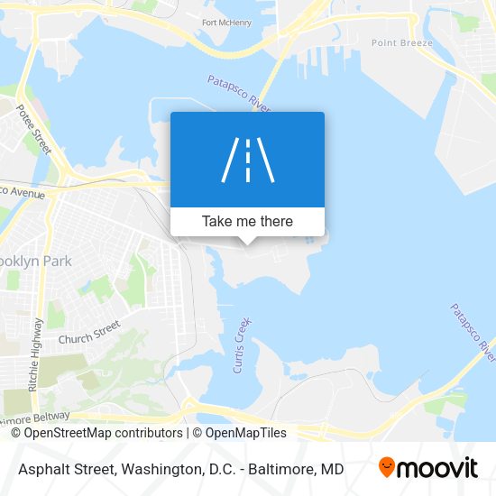 Asphalt Street map