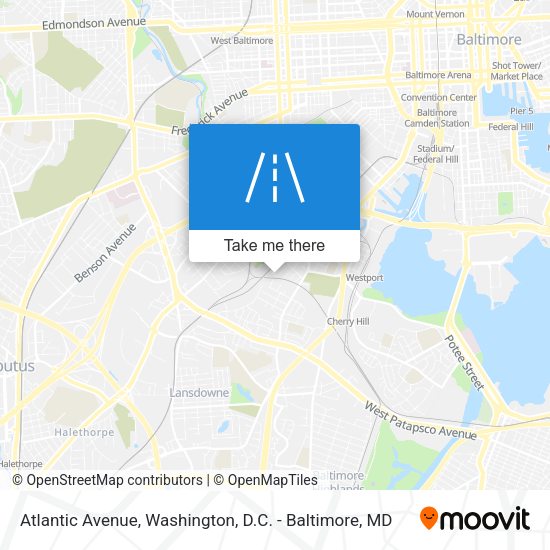 Mapa de Atlantic Avenue