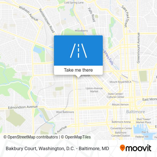 Bakbury Court map