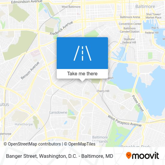 Mapa de Banger Street