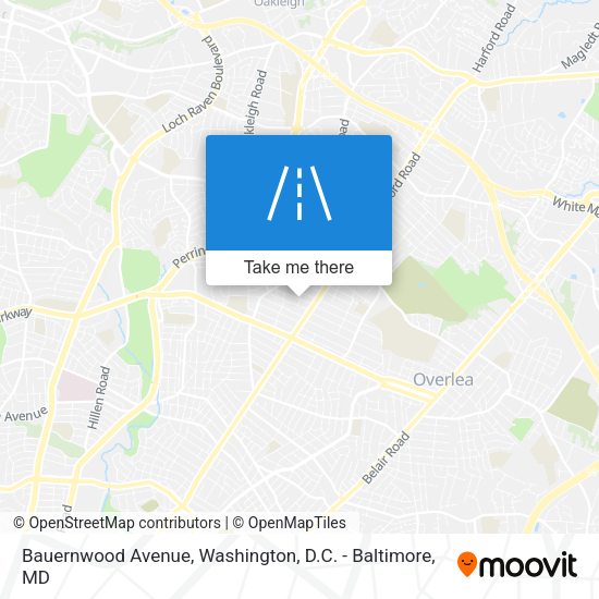 Mapa de Bauernwood Avenue