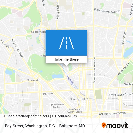 Bay Street map