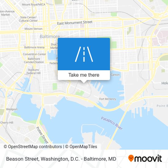 Beason Street map