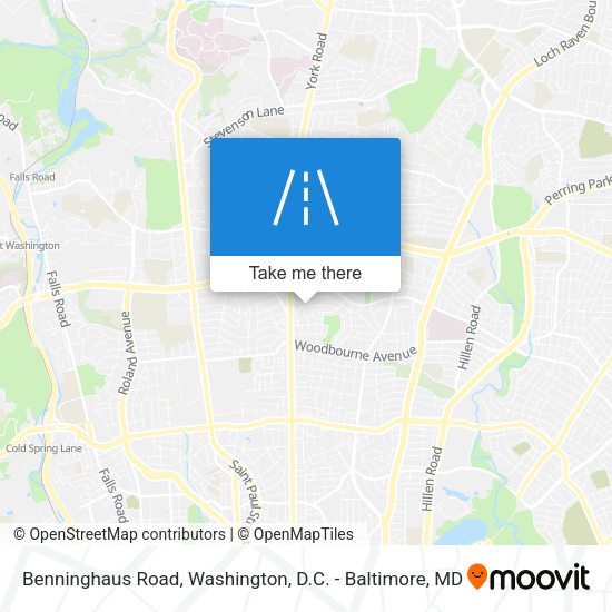 Mapa de Benninghaus Road
