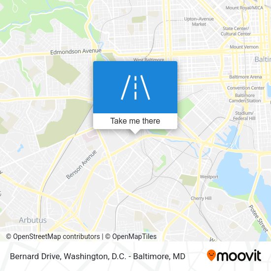 Mapa de Bernard Drive
