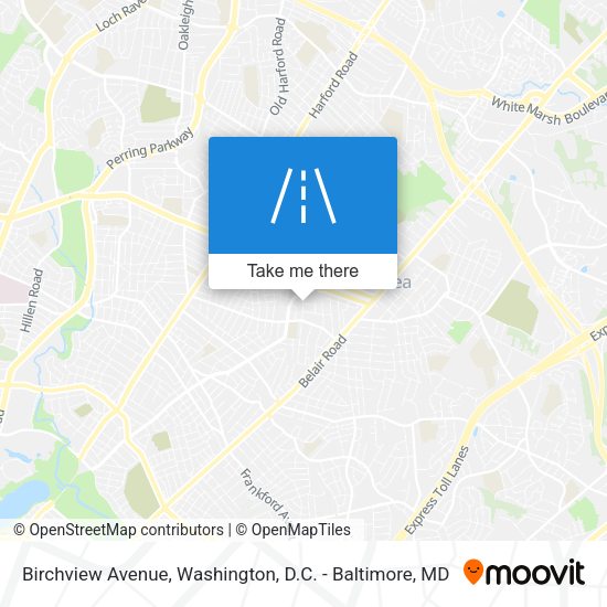 Mapa de Birchview Avenue