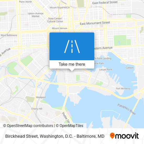 Birckhead Street map