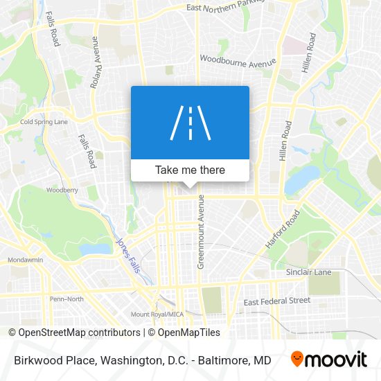 Birkwood Place map
