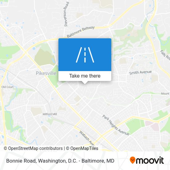 Bonnie Road map