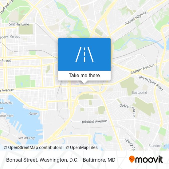 Mapa de Bonsal Street