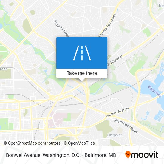 Bonwel Avenue map