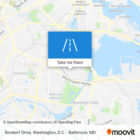 Bookert Drive map
