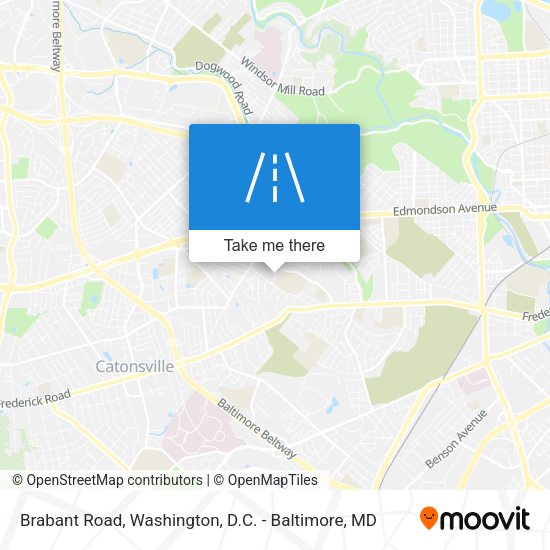 Brabant Road map