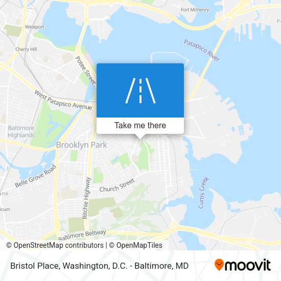 Bristol Place map