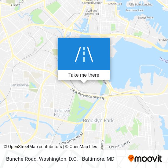 Bunche Road map