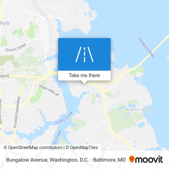 Bungalow Avenue map