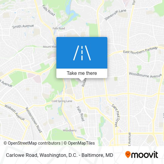 Carlowe Road map
