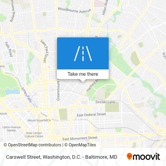 Mapa de Carswell Street