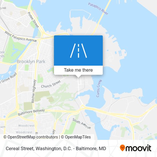 Cereal Street map
