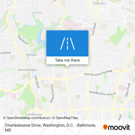 Charlestowne Drive map