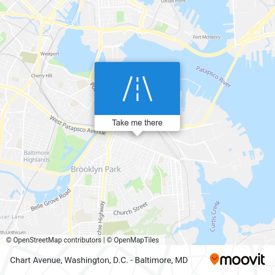Chart Avenue map