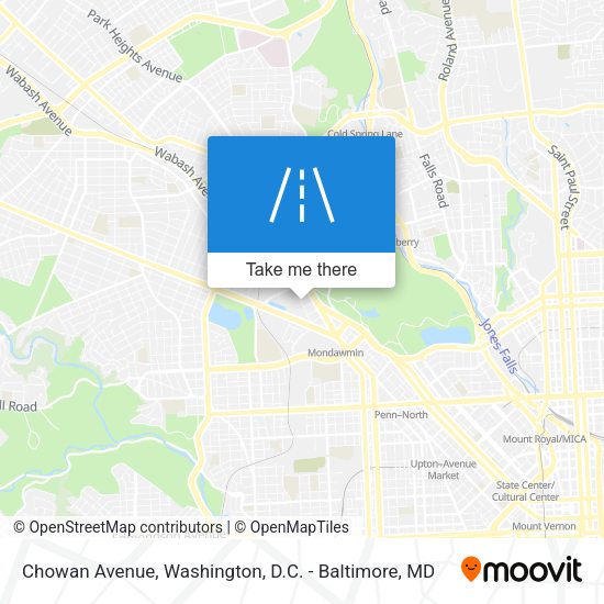 Chowan Avenue map