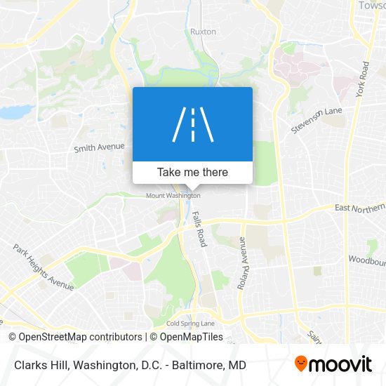 Mapa de Clarks Hill
