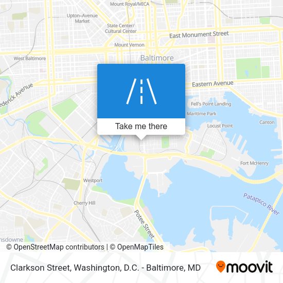 Clarkson Street map