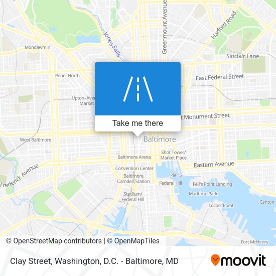 Mapa de Clay Street